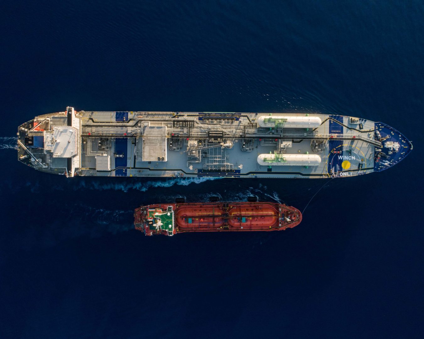 Ship to Ship Transfer of LPG as fuel