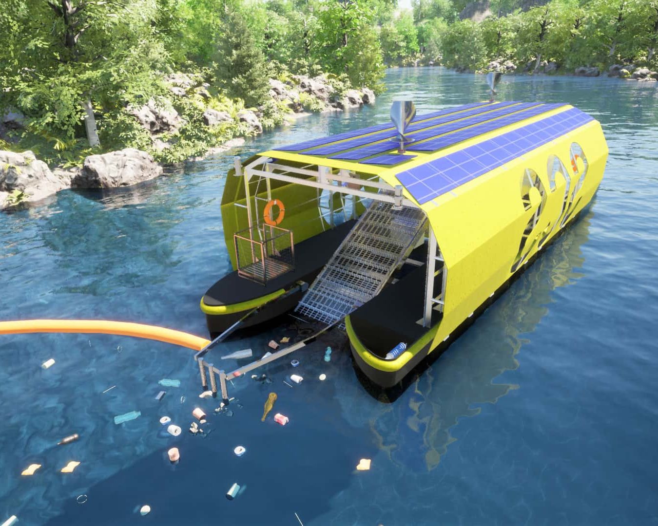 Seven Clean Seas aim to solve plastic pollution at its source - rivers in the most polluted cities in the world