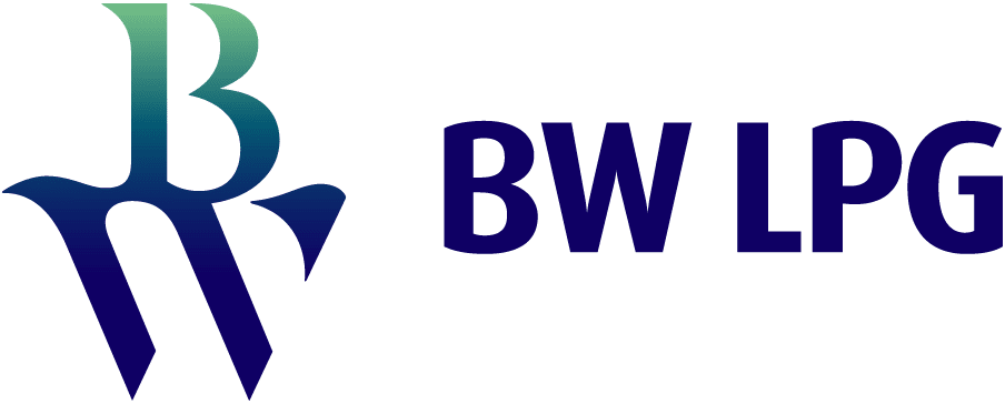 BW LPG logo. BW LPG is listed on the Oslo Stock Exchange