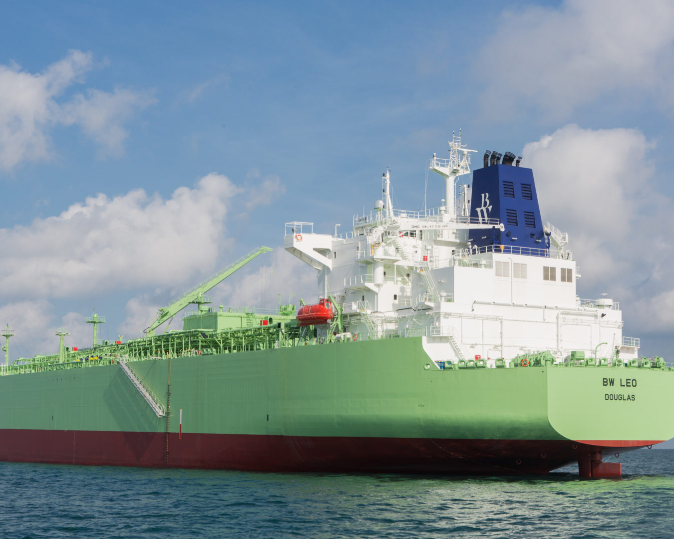 BW Leo is the second VLGC to be retrofitted with LPG dual fuel propulsion technology onboard