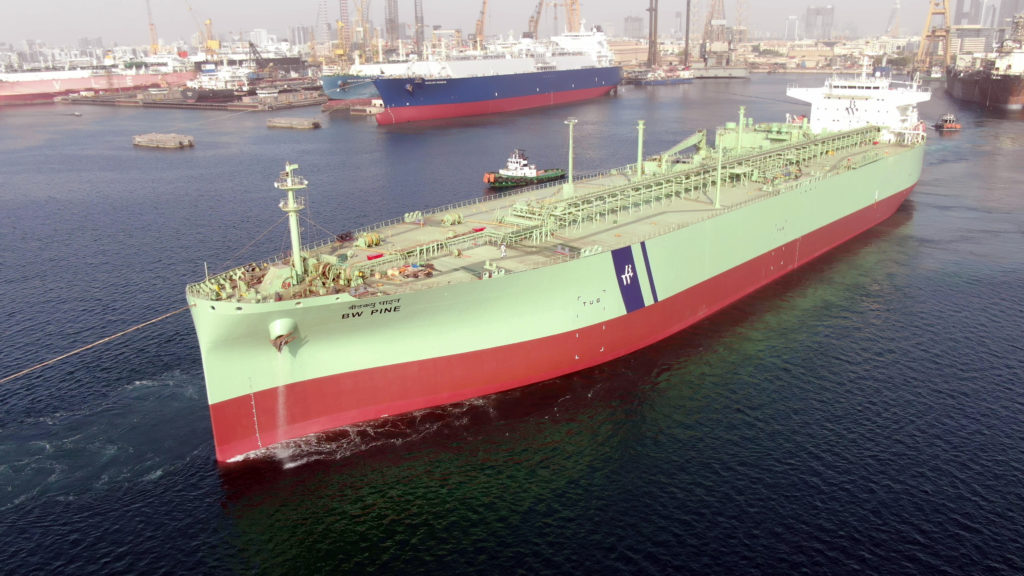VLGC BW Pine is part of BW LPG India's fleet