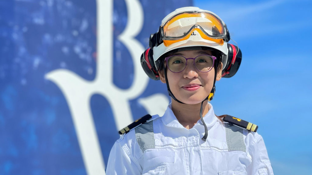 Angelica Cuyno Third Engineer