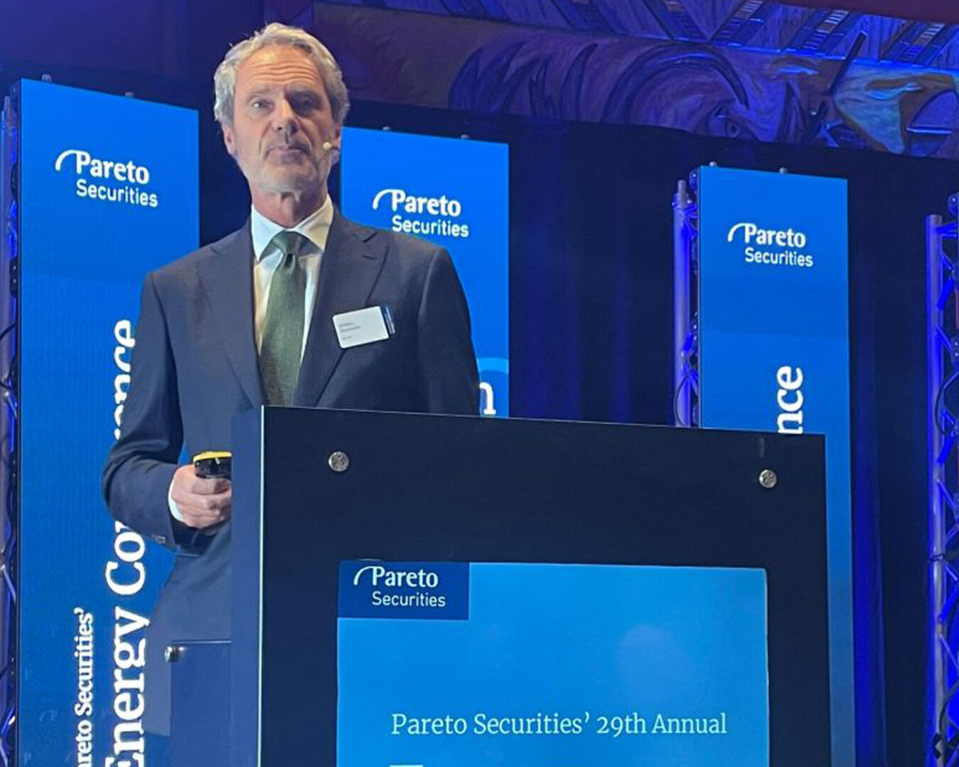 Anders Onarheim at Pareto Securities 29th Annual Energy Conference
