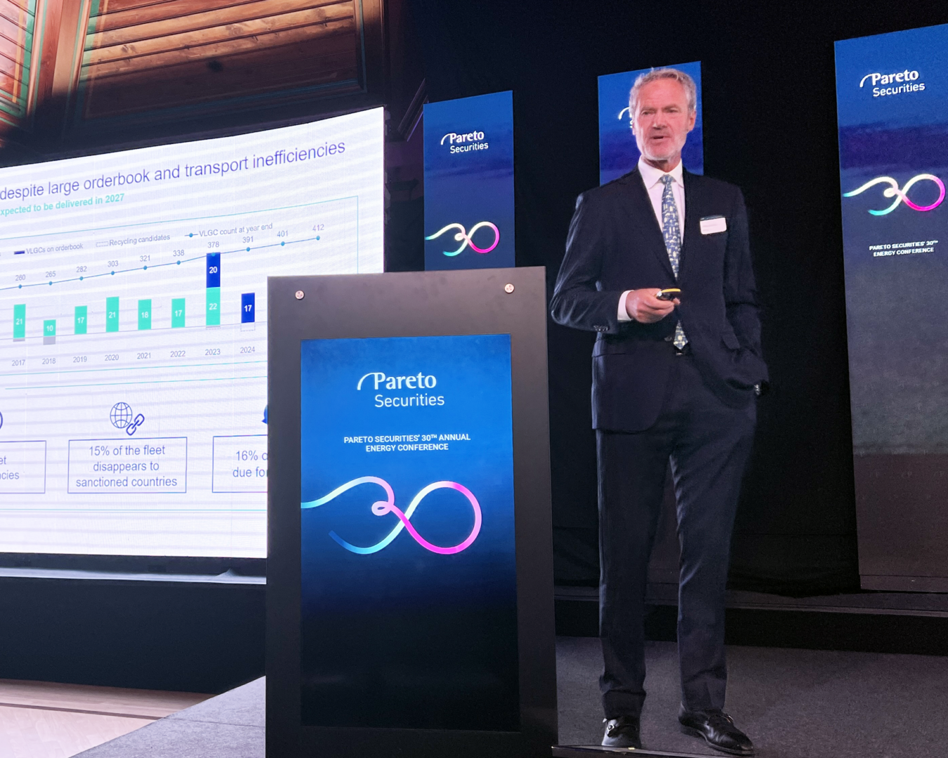 Anders Onarheim, CEO BW LPG, speaks at Pareto Securities' 30th annual Energy Conference