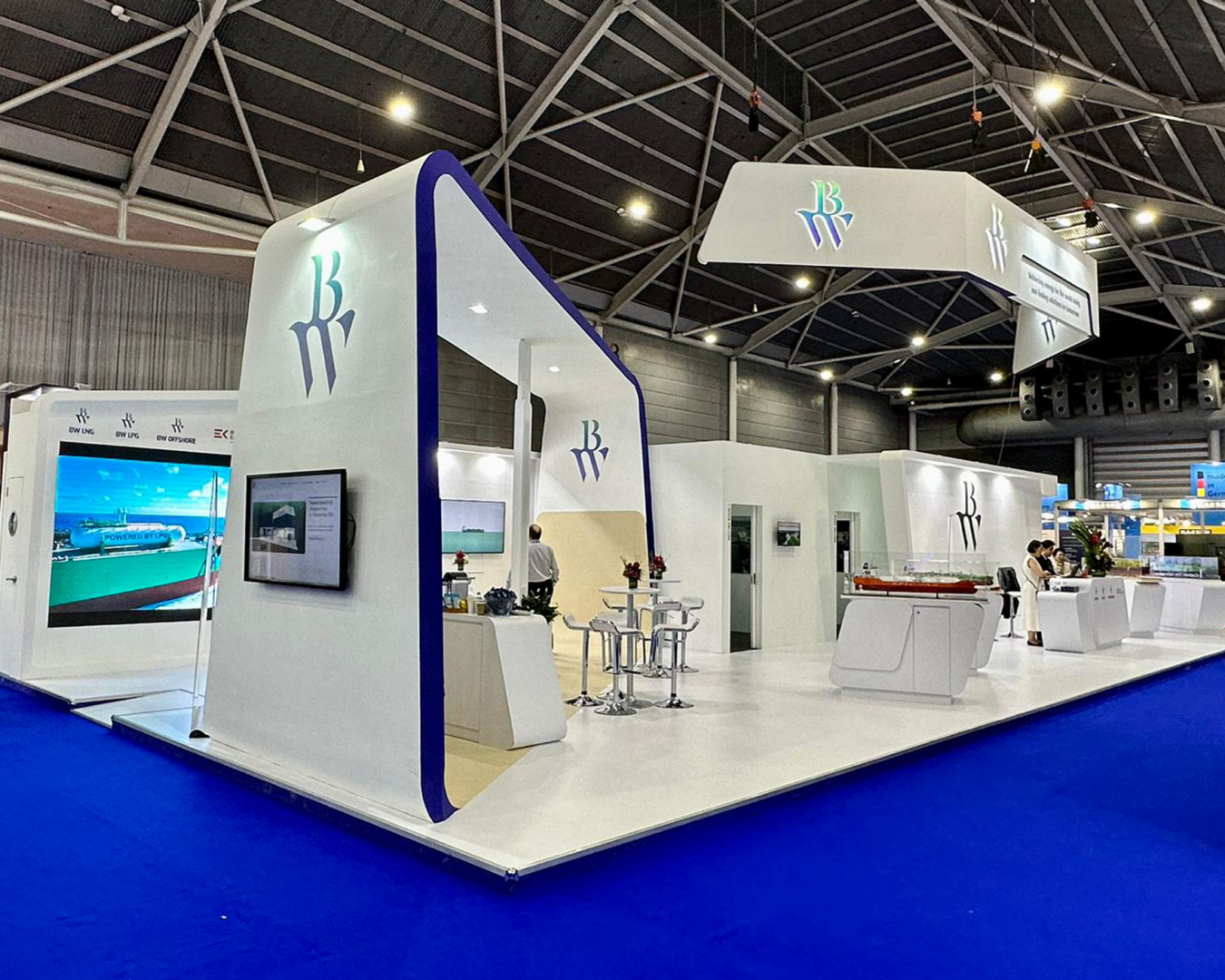 BW's Gastech Stand at B132, Hall 3, Singapore Expo