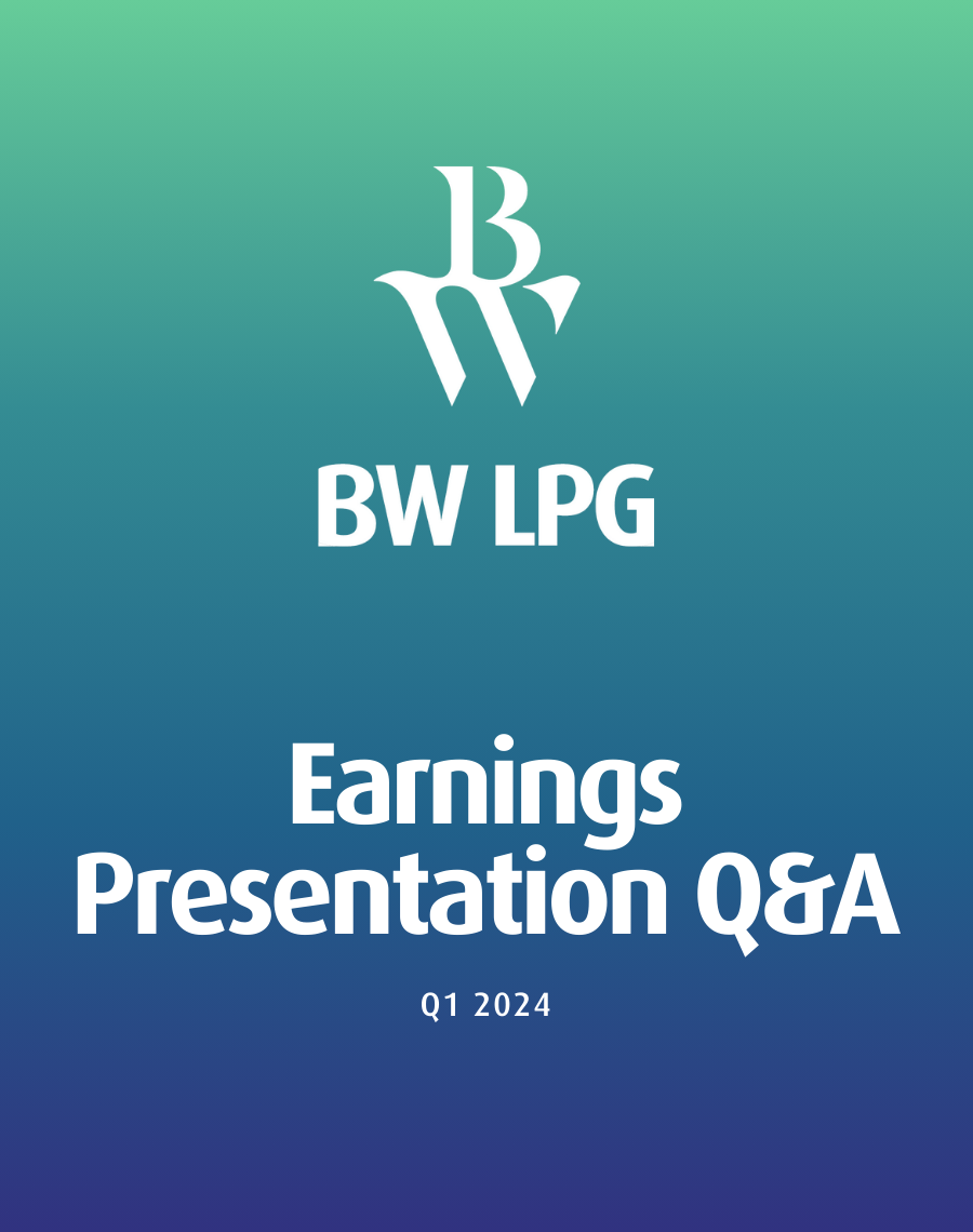 BW LPG Earnings Presentation QA